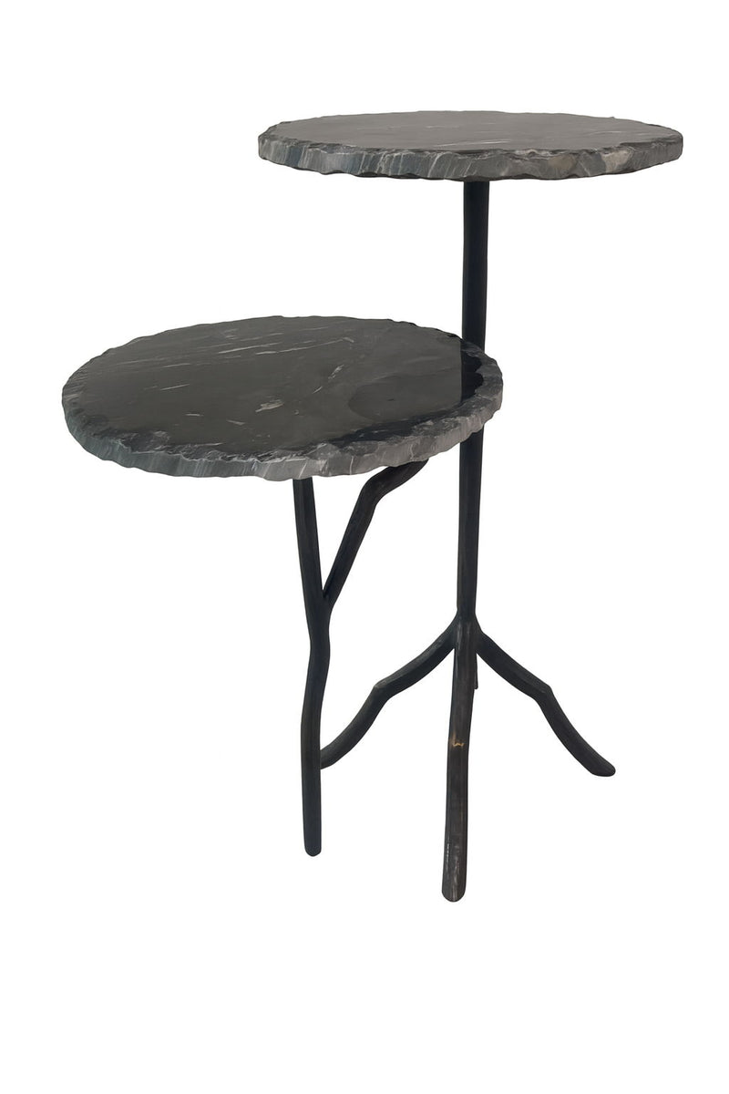 Rossi - Accent Table - Black - Black