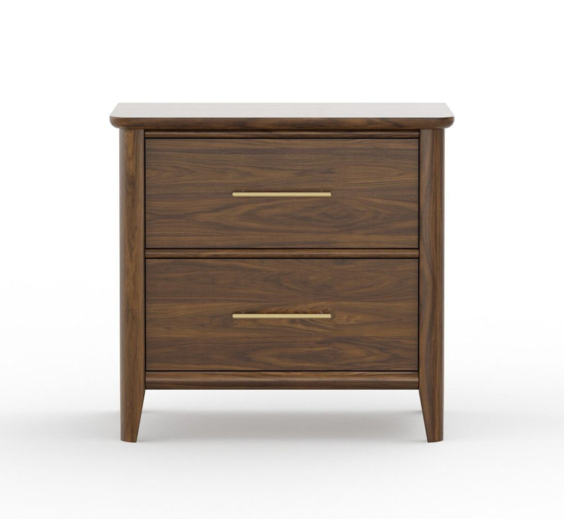 Nordhaven - 2 Drawer Nightstand