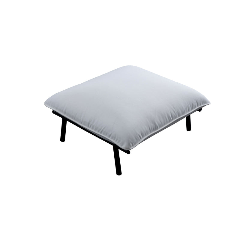 Morgan - Outdoor Ottoman - White