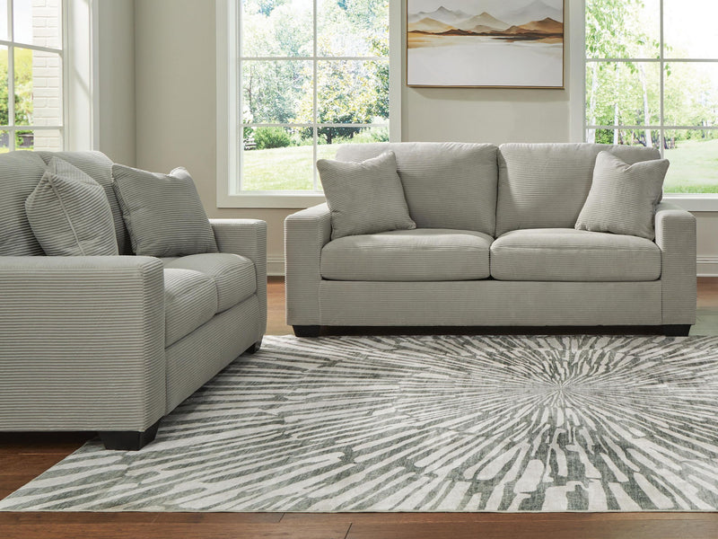 Greenbriar - 2 Pc. - Sofa And Loveseat - Smoke