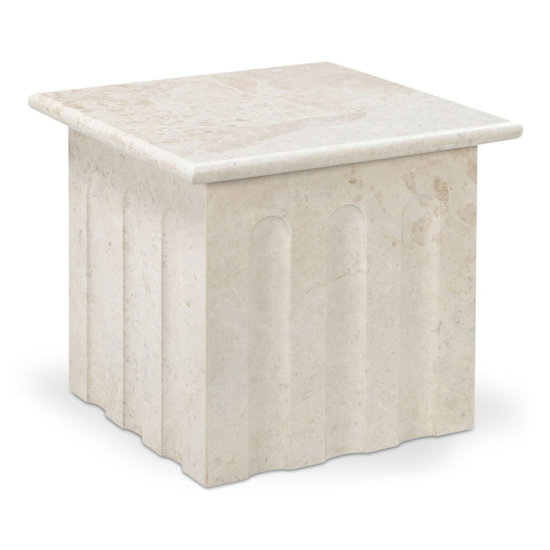 Forum - Side Table - Cream