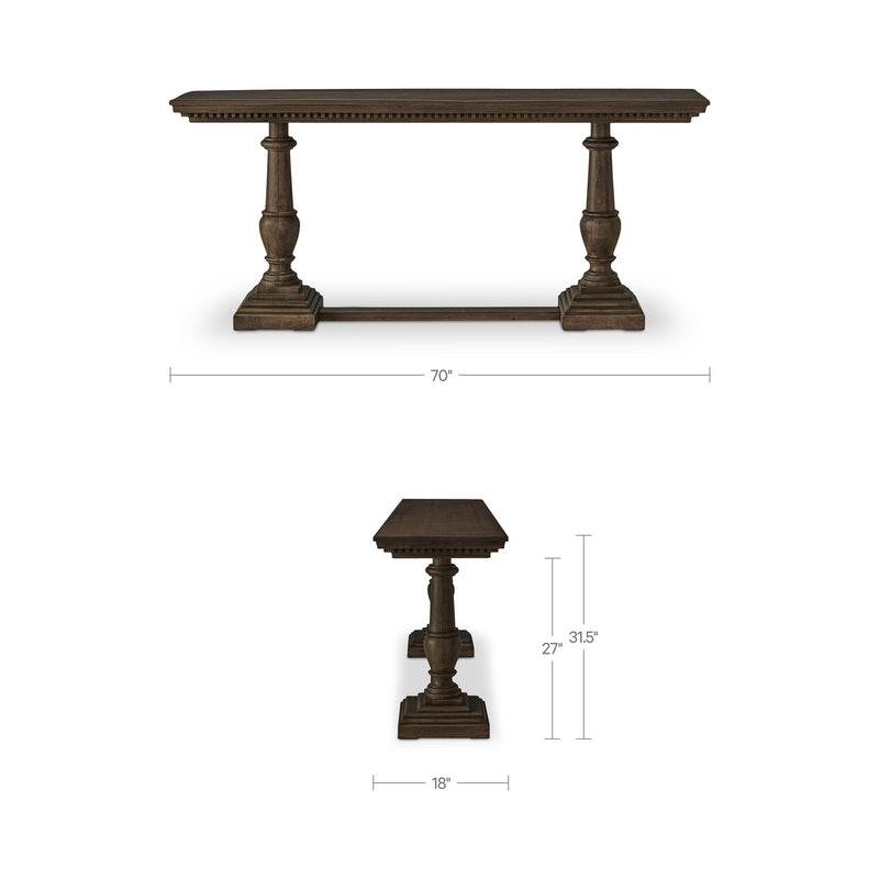 Everson - Console Table - Brown