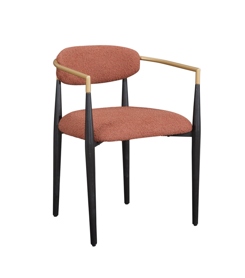 Jenson - Dining Chair (Set of 2) - Rust Red