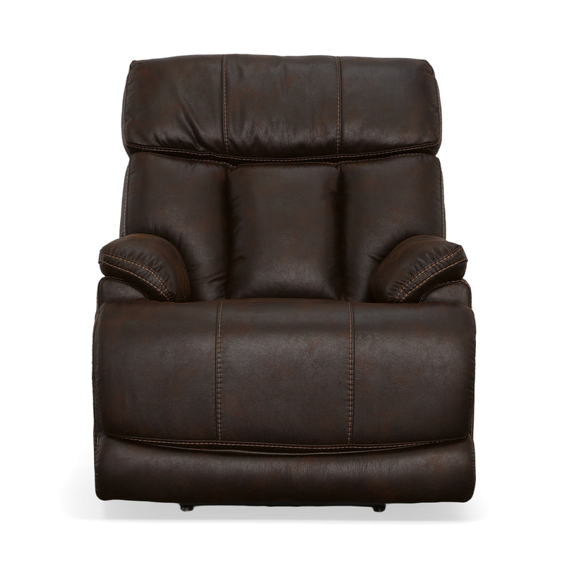 Clive - Power Recliner With Power Headrest & Lumbar - Clove