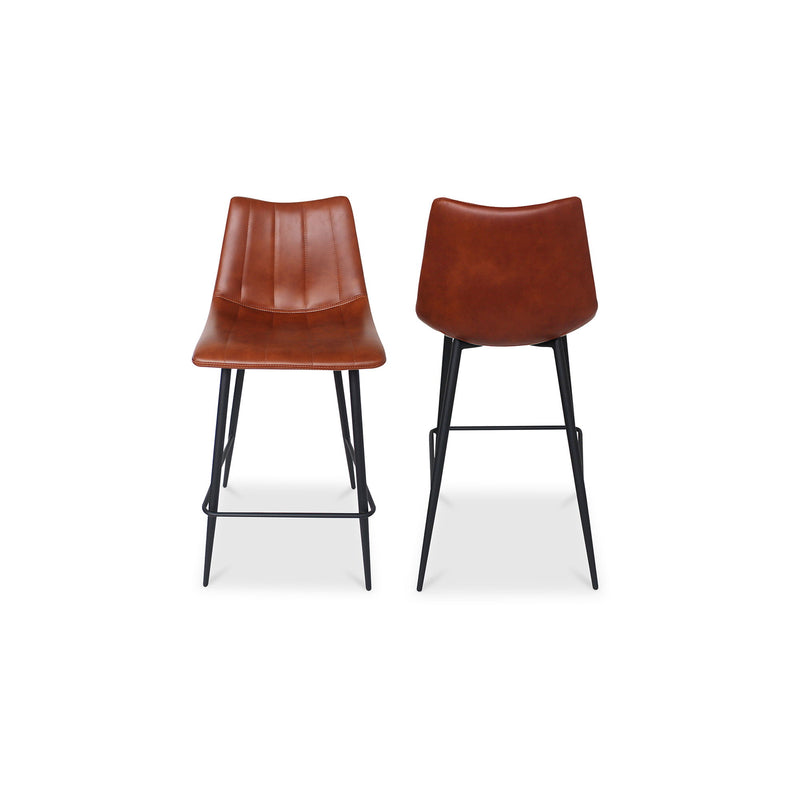 Alibi - Counter Stool (Set of 2) - Brown