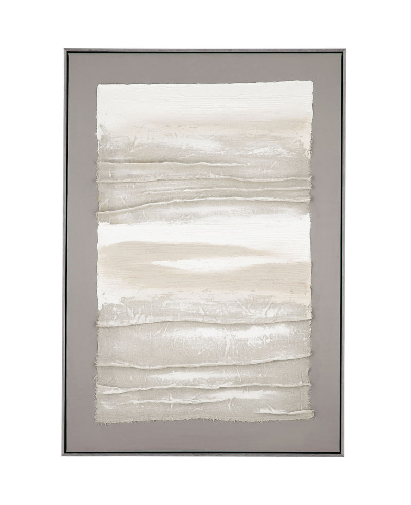 Zole I Framed Canvas - Gray