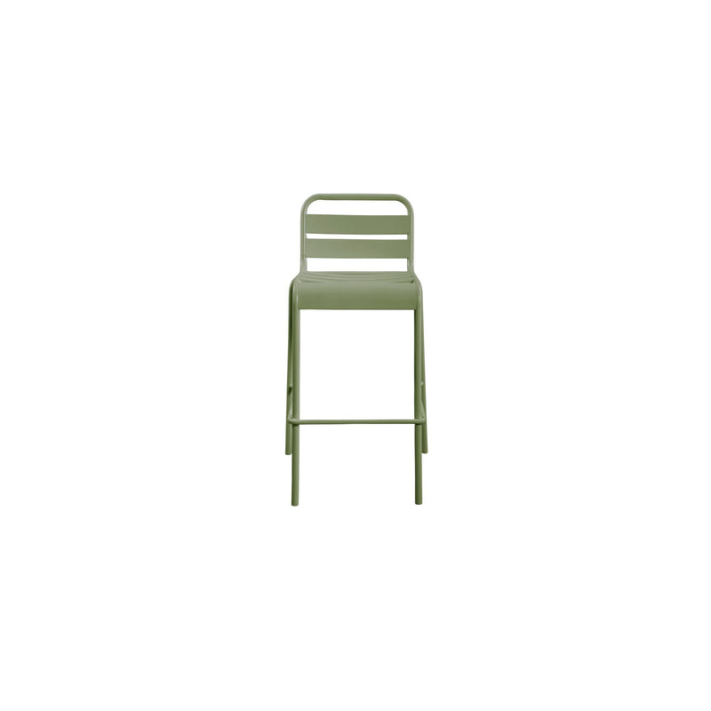 Kade - Outdoor Bar Stool (Set of 2) - Green