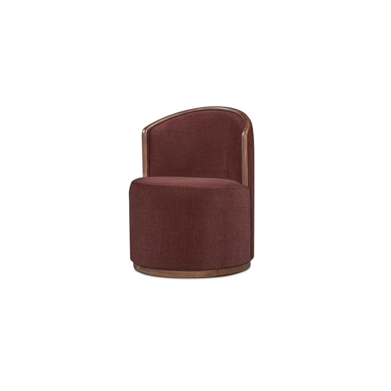 Rossi - Swivel Dining Chair - Berry / Purple