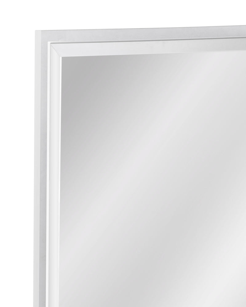 Karrenina - Wall Mirror - White