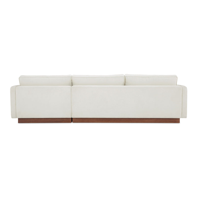 Vernon - Right Sectional - White