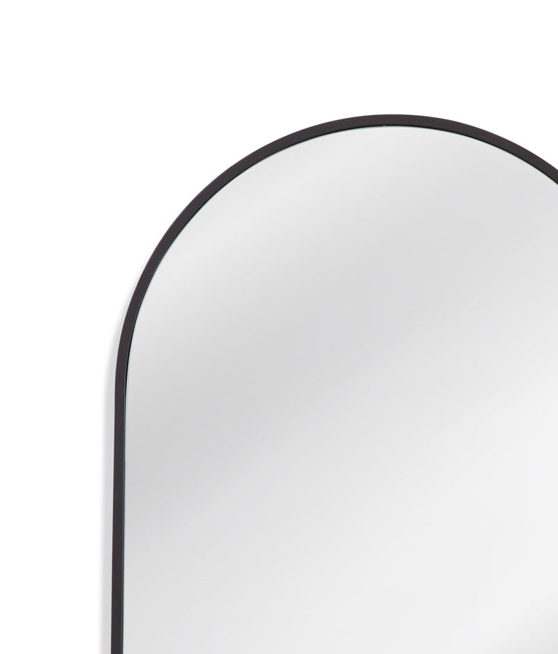Oval - Wall Mirror - Black
