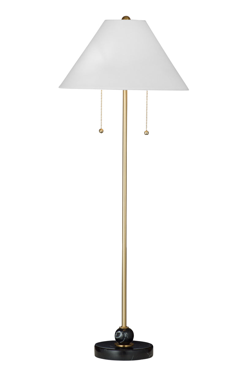 Winfield - Table Lamp - White / Brass