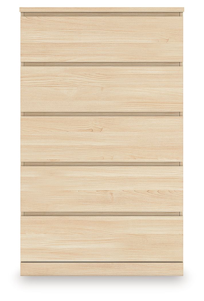 Onita - Five Drawer Chest - Natural