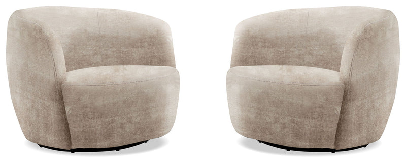 Carina - Swivel Barrel Chair