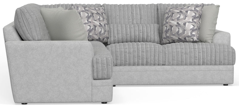 Titan - Sectional With Comfort Coil Seating And Accent Pillows Included