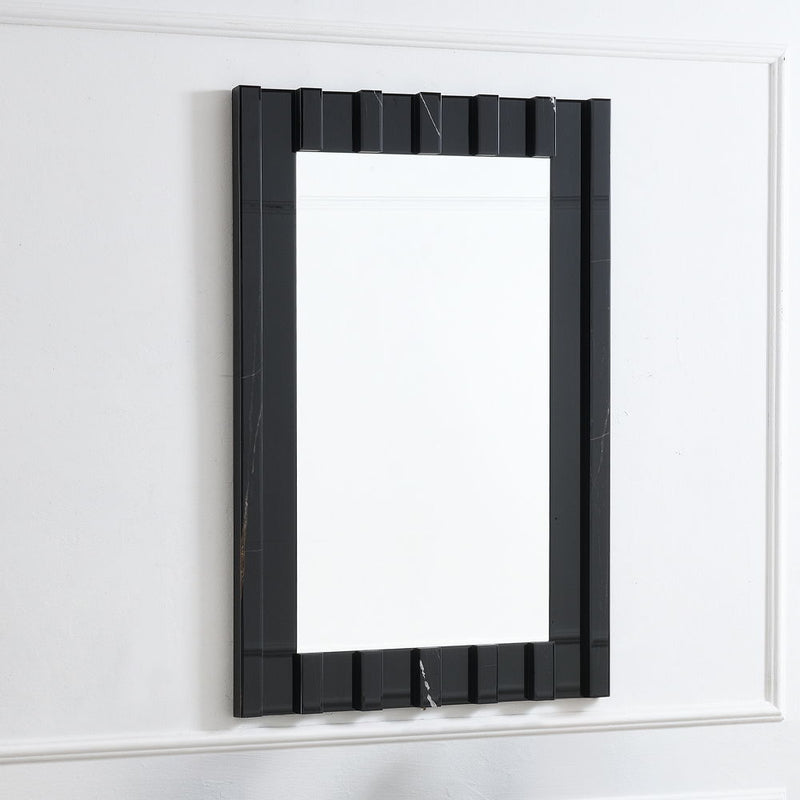 Drisana - Accent Mirror - Black Mirrored