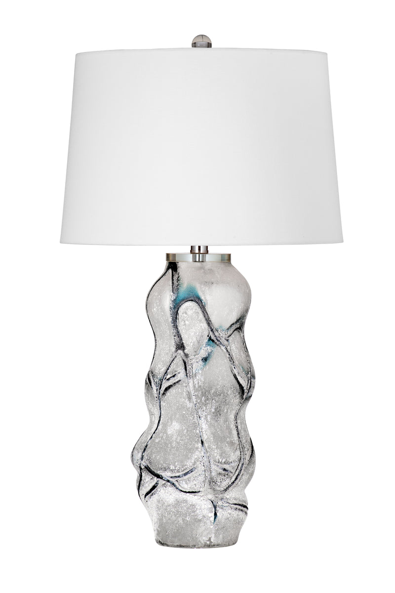 Ion - Table Lamp - Pearl Silver / White