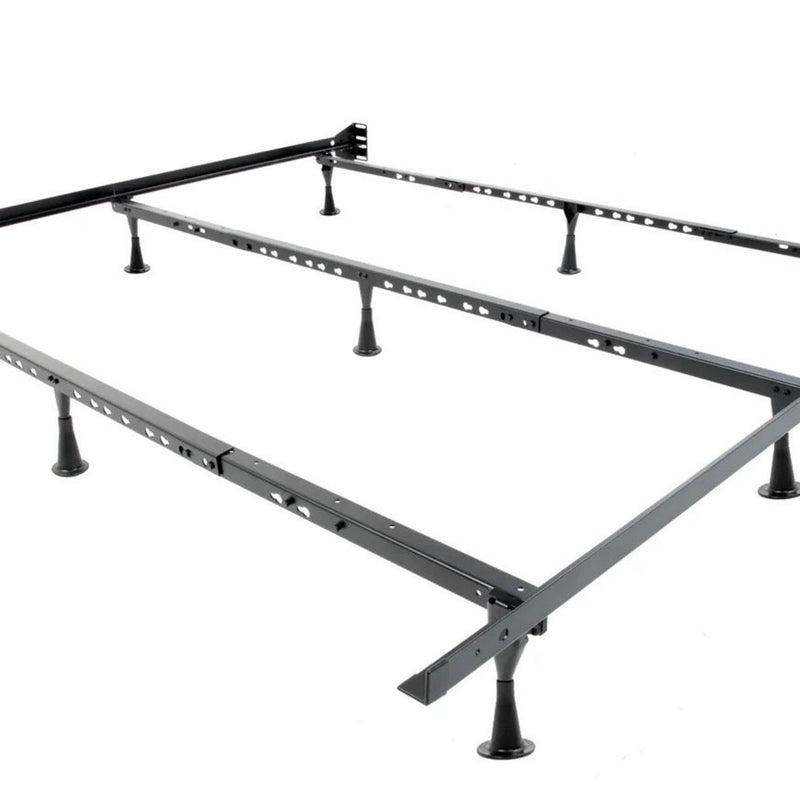 Universal Frame - Universal Metal Bed Frame - Black