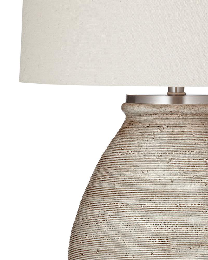 Fraser - Table Lamp - Distressed Cream