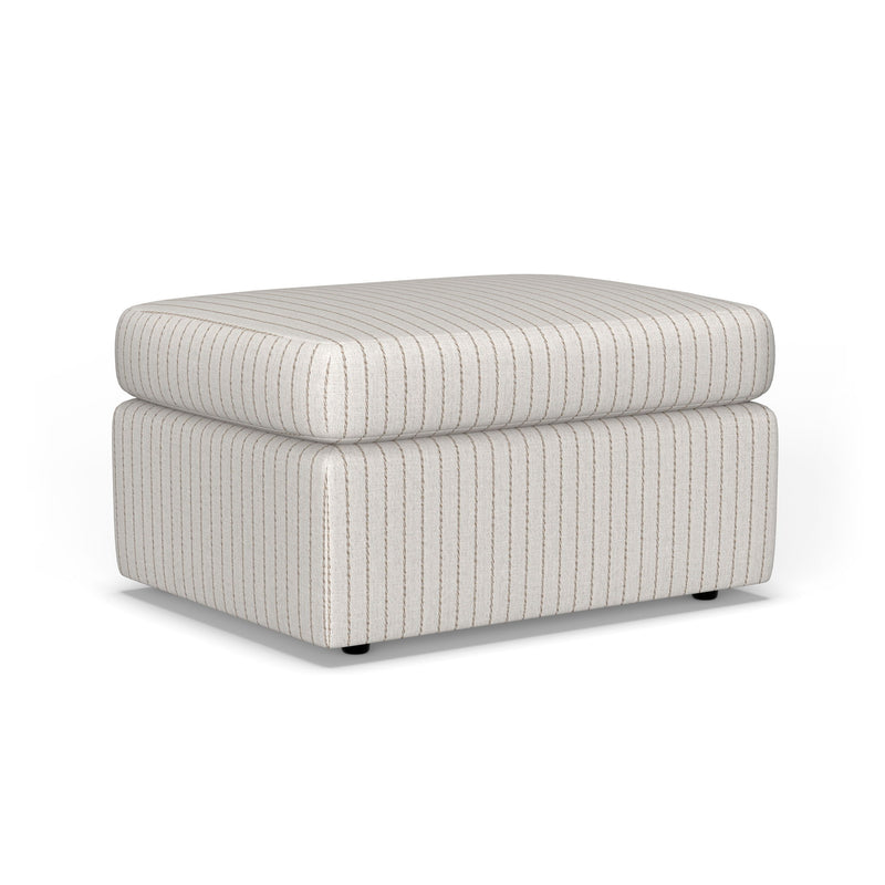 Sky - Fabric Ottoman