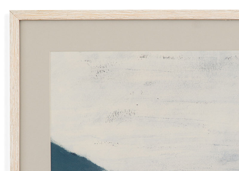 Muted Coast Framed Print (Set of 2) - Blue