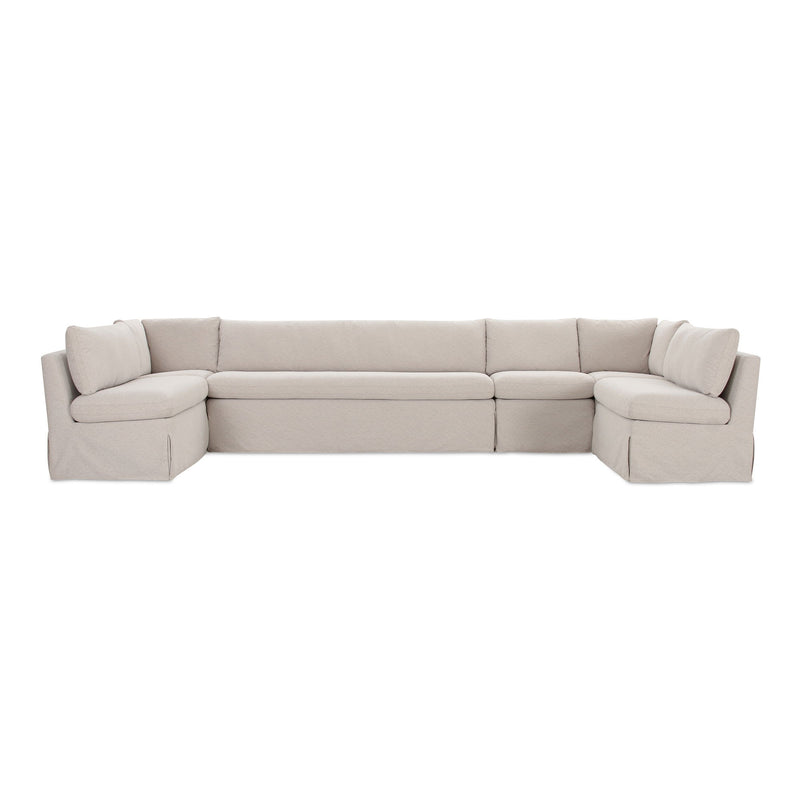 Fable - Slipcover Dining Banquette U-Shape - Beige