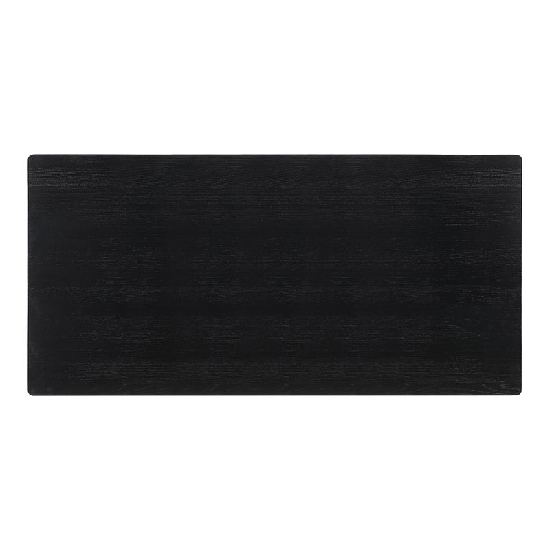 Silas - Dining Table - Black Ash