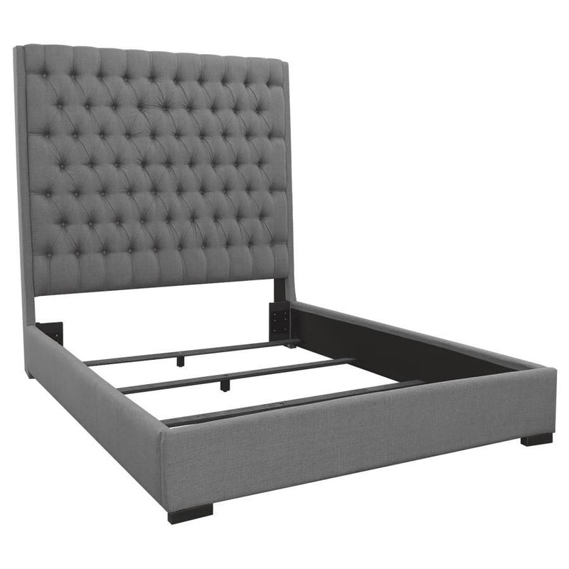 Camille - Upholstered Panel Bed