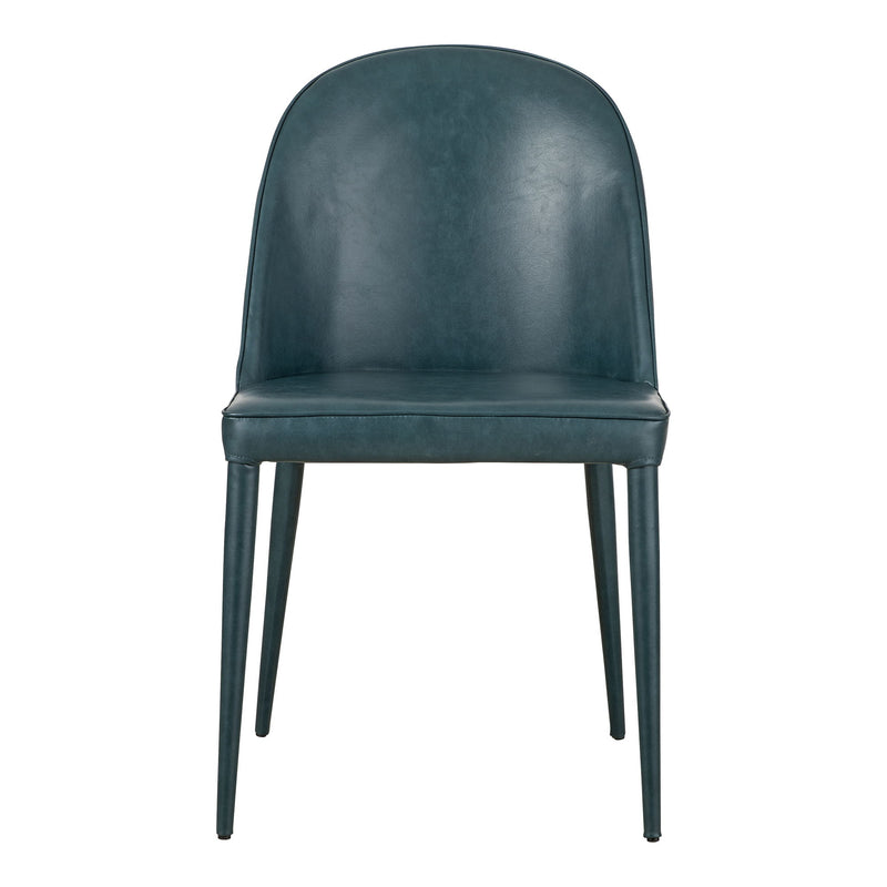 Burton - Vegan Leather Dining Chair (Set of 2) - Dark Teal