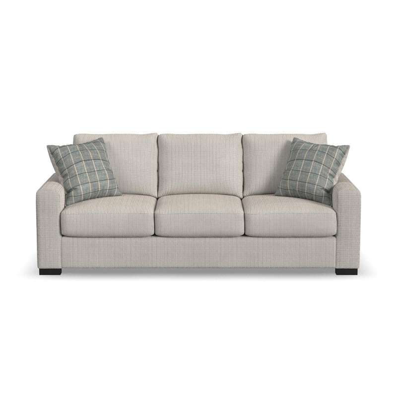 Theodore - Fabric Stationary Three-Cushion Sofa