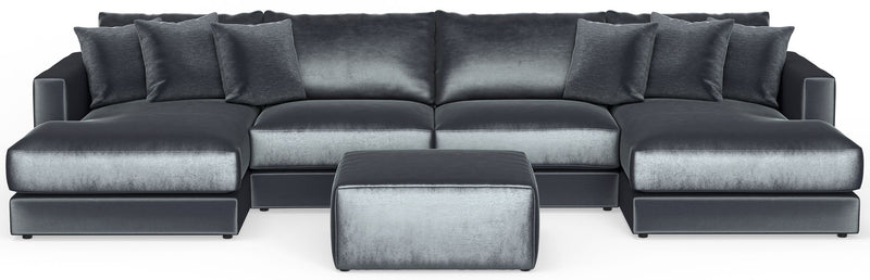 Remington - Modular Sofa And Cocktail Ottoman