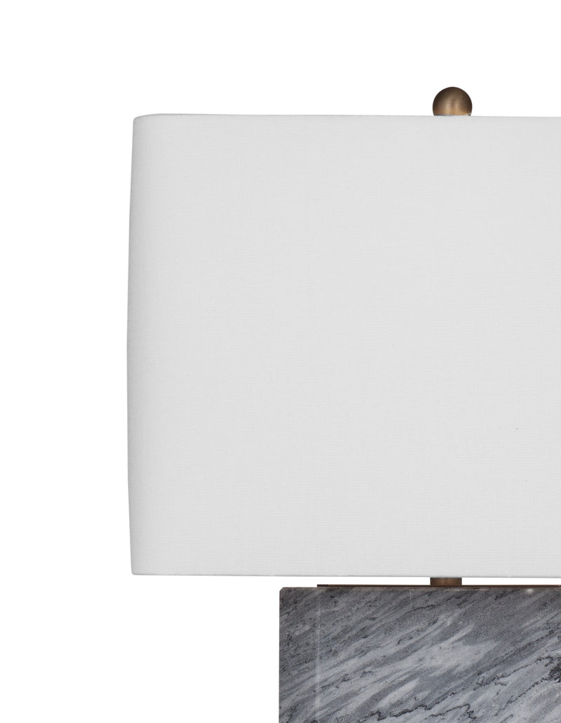 Leed - Table Lamp - Dark Gray / White