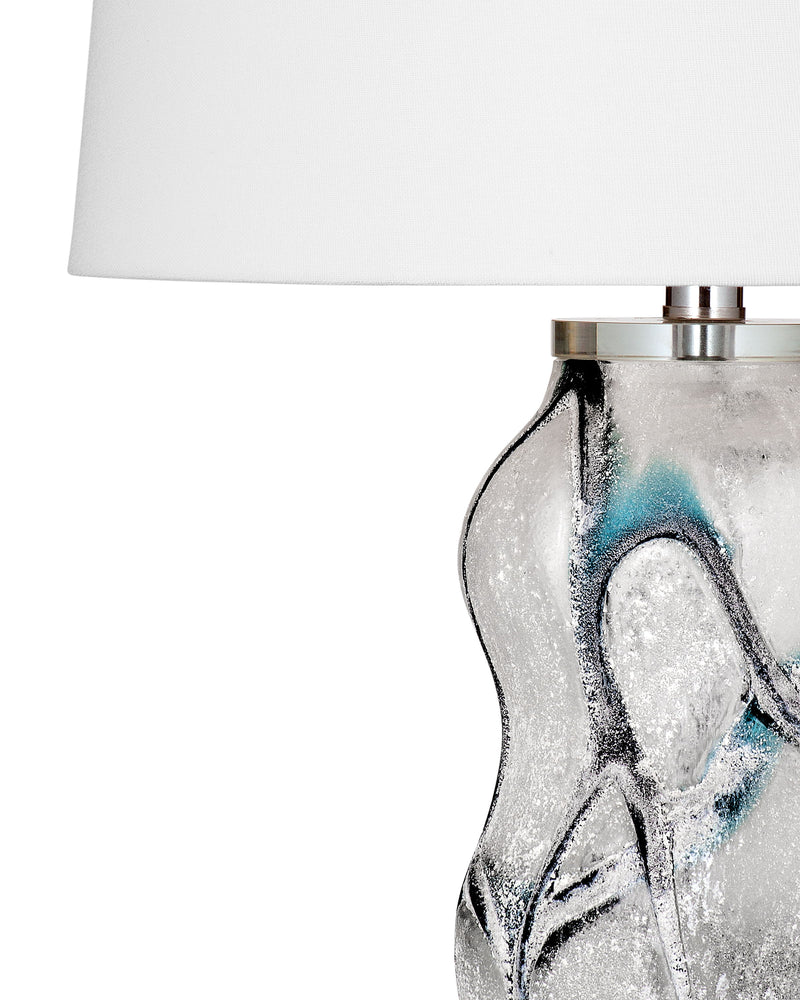 Ion - Table Lamp - Pearl Silver / White