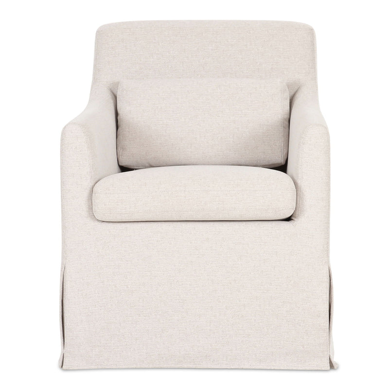 Lydia - Slipcover Dining Chair - Beige