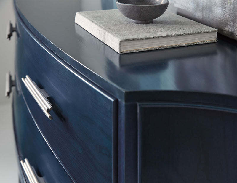 Melange - Mazarine Credenza - Blue