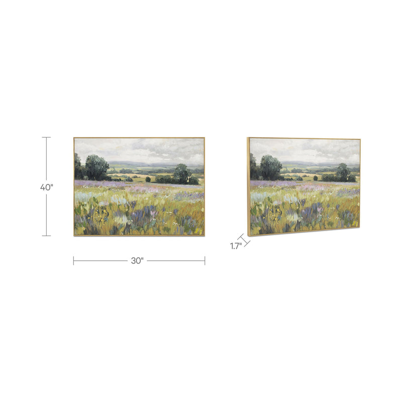 Rejoice - Framed Painting - Multicolor