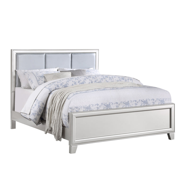 Omni - 6 Piece Queen Bedroom Set - Pearl Silver