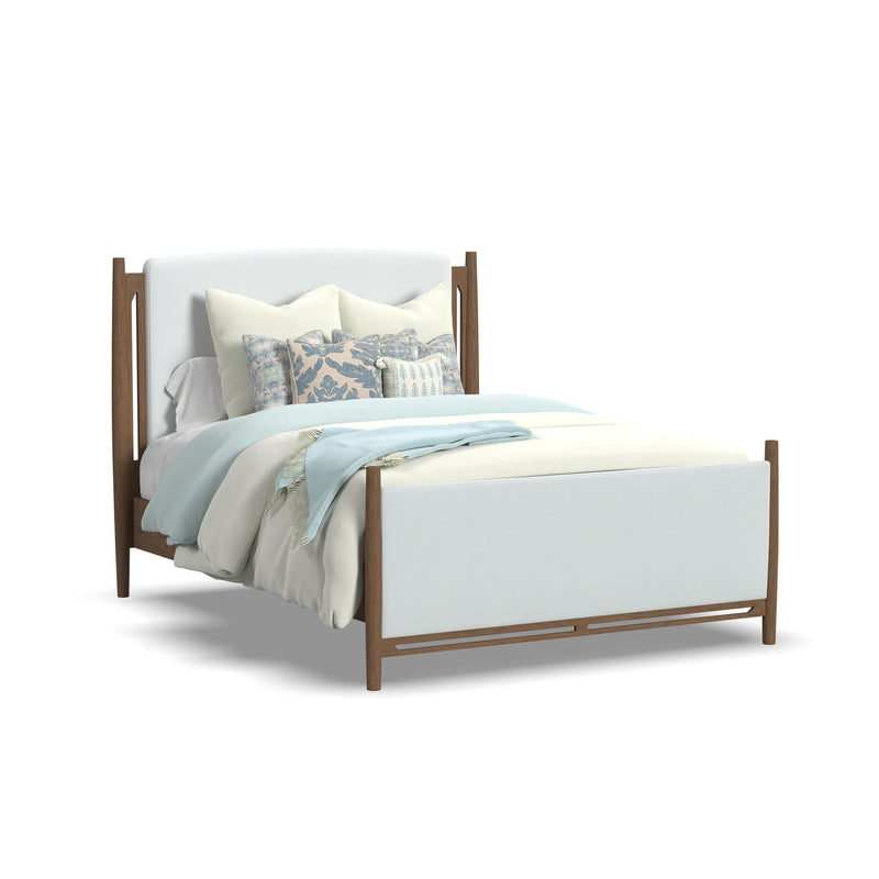 Verona - Queen Upholstered Bed - White