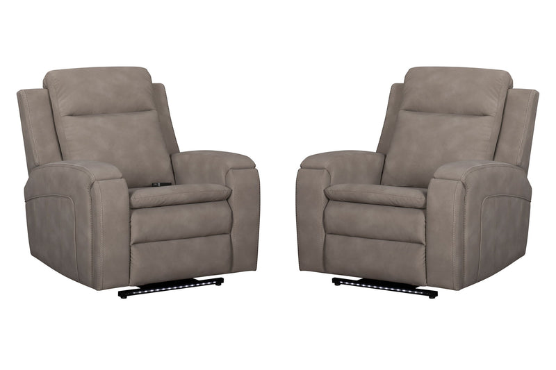 Armstrong - Power Recliner With Heat, Massage And Auto-Glide