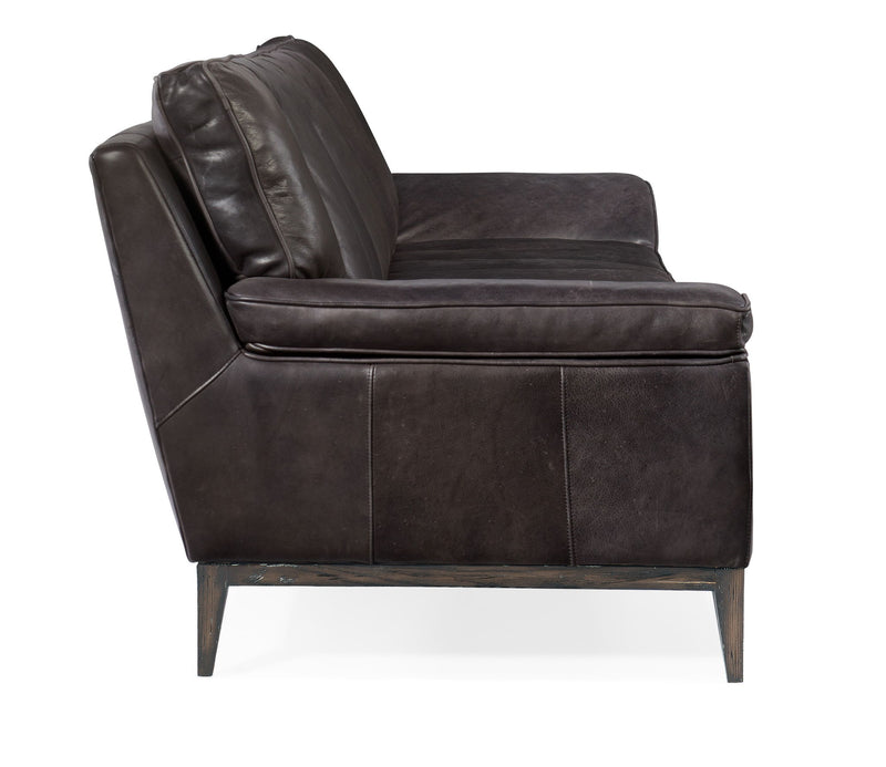 SS - Kandor Leather Stationary Sofa