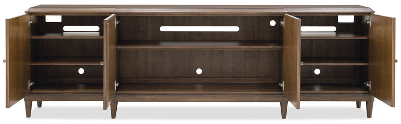 Melange - Burleigh Entertainment Console - Dark Brown
