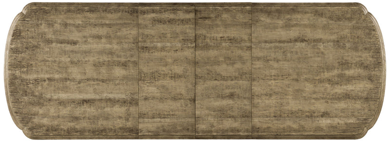 La Grange - Le Vieux 86" Double Pedestal Table With 2-18" Leaves