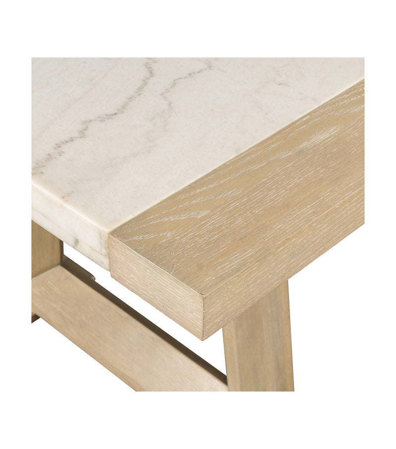 Trifecta - Dining Table - Driftwood Cerused Oak