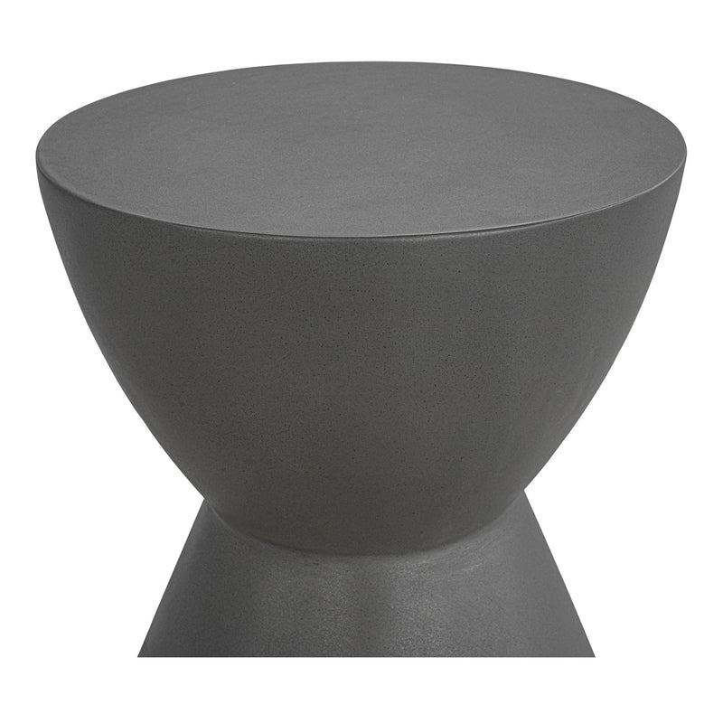 Hourglass - Outdoor Stool - Gray