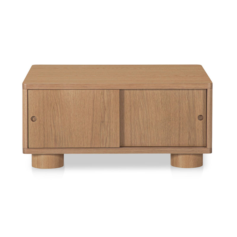 Hobbs - Storage Coffee Table - Natural