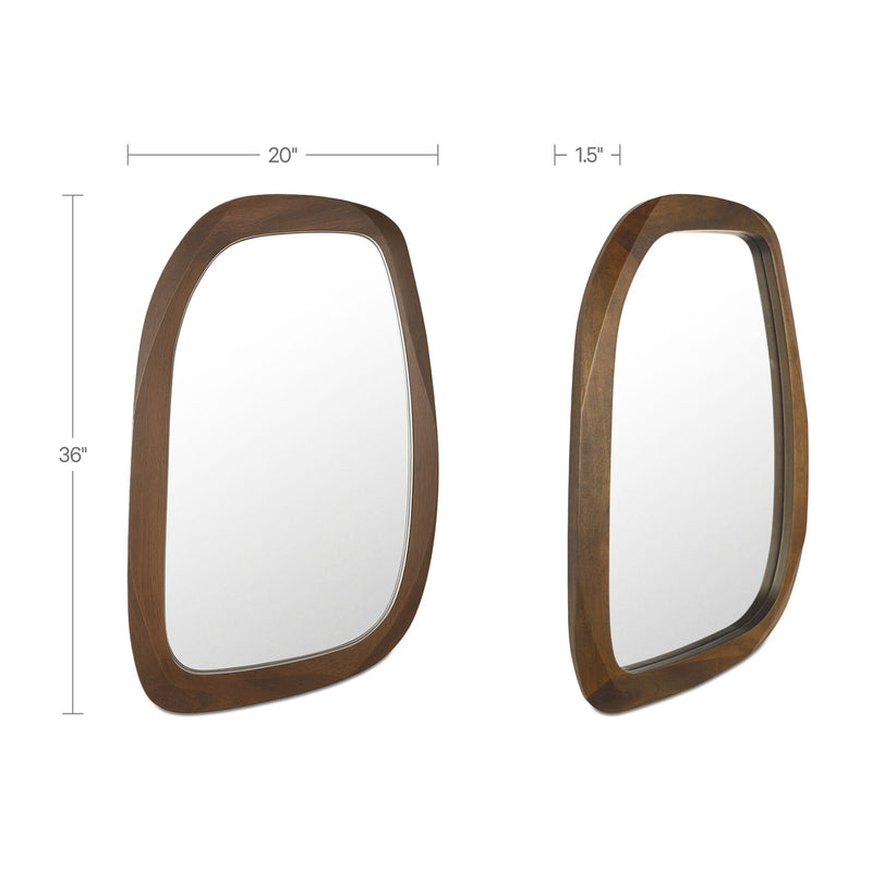 Levi - Mirror - Brown
