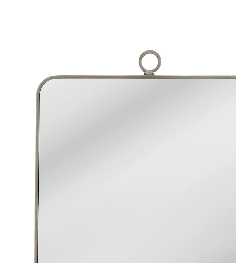 Monte - Wall Mirror - Pearl Silver