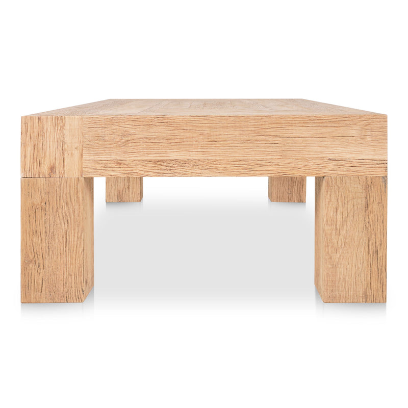 Evander - Rectangle Coffee Table - Aged Oak