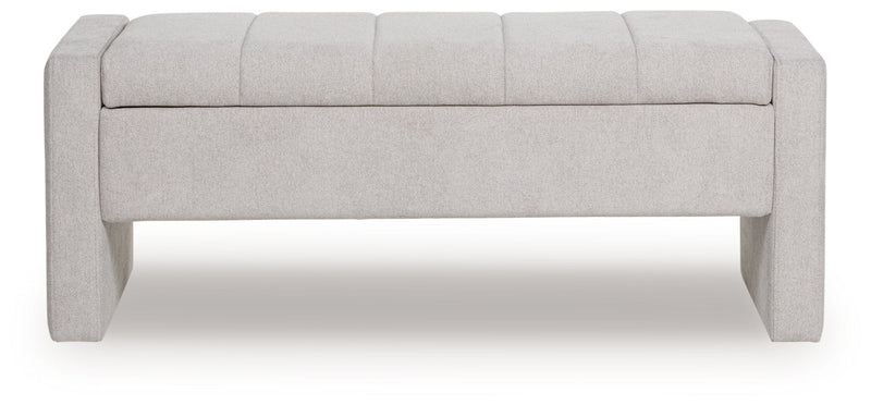 Akselman - Storage Bench - Gray