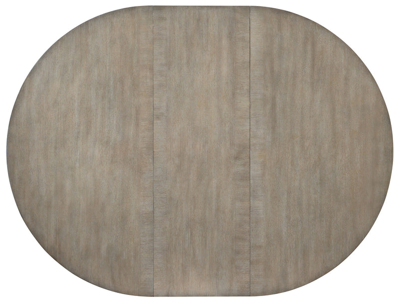 Affinity - 48" Round Pedestal Dining Table With 1-18" Leaf